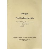 Nicolae Mosoiu - Omagiu Preot Profesor Ion Bria (Editia: 2000)