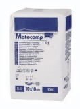 Comprese nesterile tifon 8 straturi 17 fire 10x10cm, 100 bucati, Matopat