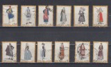 A12 S3 11 - Timbre foarte vechi - Grecia - costume populare, Arta, Stampilat