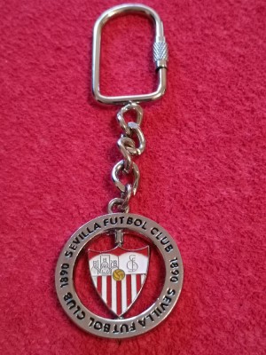 Breloc metalic fotbal - FC SEVILLA (Spania) foto