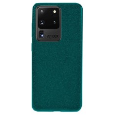 Husa Samsung Galaxy S20 Ultra Sclipici Dark Green Silicon foto
