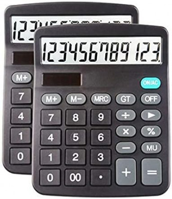 Calculatoare 5ack Afișaj mare pentru birou, Calculator solar, Calculator de biro foto