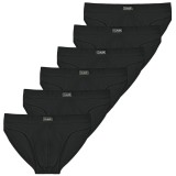 Set de 6 boxeri barbati Calera, negru, XXL, design retro - Marime XL-2XL