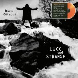 David Gilmour Luck and Strange Orange Crush Translucent LP (vinyl)