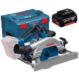 Bosch GKS 18V-57-2 GX + GBA - Fierastrau circular 165x20 mm valiza speciala + Acumulator Li-Ion 18 V 5 Ah