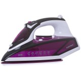 Fier de calcat FUCHSIA, 2600 W, talpa cu invelis ceramic, capacitate rezervor 450 ml, control variabil al aburilor 0-80 g/min, Albatros