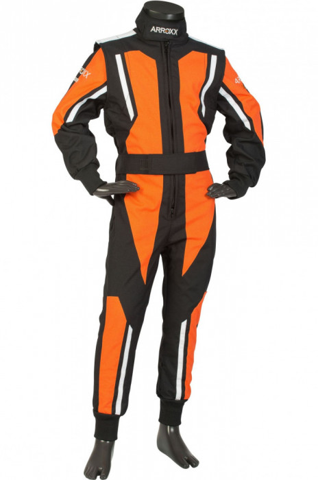 Combinezon Arroxx, Pilot Kart Level 2 X-Base Junior,Cordura, negru-portocaliu-al Cod Produs: MX_NEW 5447832