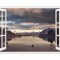 Sticker decorativ, Fereastra 3D, Waterford , 85 cm, 687STK