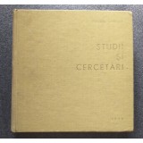 Gheorghe Focșa (coord.) - Studii și cercetări (Muzeul Satului, 1970)