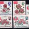 DB1 Flora Flori 1965 Yemen 6 v. MNH