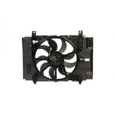 GMV radiator electroventilator Nissan Cube (Z11), 2010-, Juke (F15), 2010-, Motorizare 1, 5 80kw; 1, 6 81/86kw; 1, 6 T 140kw; 1, 8 90kw Benzina, tip foto
