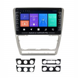 Cumpara ieftin Navigatie dedicata cu Android Skoda Octavia II 2009 - 2013, gri, 1GB RAM, Radio