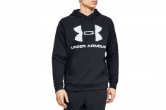 Hanorac sport Under Armour Rival Fleece Sportstyle Logo Hoodie 1345628-001 pentru Barbati foto