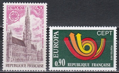 Franta 1973 - Europa CEPT, MNH foto