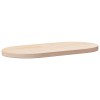 VidaXL Blat de masă, 60x30x2,5 cm, lemn masiv de pin, oval 824340