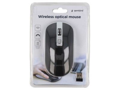 Mouse optic wireless 10m 4 butoane USB A foto