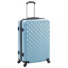 VidaXL Set valiză carcasă rigidă, 3 buc., albastru, ABS