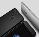 Husa iPhone 8 iPaky Argintiu + Folie Protectie Ecran, MyStyle. Protectie Camera, Antizgarieturi, Acces Butoane, Montare Usoara