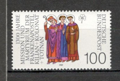 Germania.1989 1300 ani moarte Apostolii Kilian,Kolonat si Totnam MG.688 foto