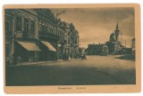 3927 - CONSTANTA, Market Ovidiu, Romania - old postcard, CENSOR - used - 1916