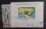 Romania 1977 - Colite Navigatia europeana pe Dunare MNH