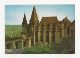 CB1 - Carte Postala- Hunedoara, Castelul Corvinilor, circulata 1972