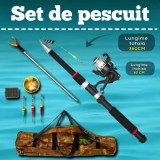 Set pescuit cu Lanseta de 3.60m,mulineta, husa si accesorii, EAGLE KING