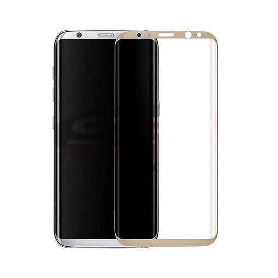 Geam protectie display sticla 3D Samsung Galaxy S8 GOLD