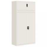 Cumpara ieftin Fiset, alb, 90x40x180 cm, otel