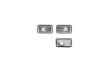 Set Lampa semnalizare aripa tuning Porsche 911, 968, VW Caddy 1, Golf 2, Jetta, Passat B3/B2 1980-1993, Polo 86C 1981-1994, Scirocco, Audi 80, 90, 10, Depo
