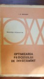 Optimizarea procesului de invatamint- I. K. Babanski