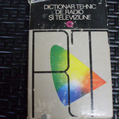 Dictionar Tehnic De Radio Si Televiziune - Colectiv ,549422