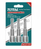 TOTAL - Set 3chei 13mm -1/4 hex - 65mm&quot; - MTO-TAC271331