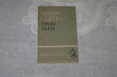 Opere alese - Miron Costin foto