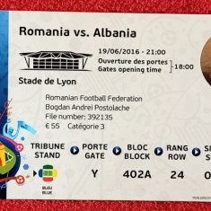 Bilet meci fotbal ROMANIA - ALBANIA (Campionatul European 19.06.2016)