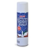 Spray Zăpadă Artificială Crăciun Snow Time, 250ml, Decorativ Alb, Brad, Ornamente