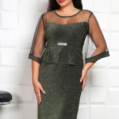 Rochie de Ocazie Principesa Verde - 60Marimea