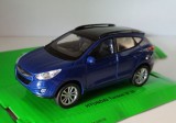 Macheta Hyundai ix35 Tucson 2010-2014 albastru - Welly 1/36