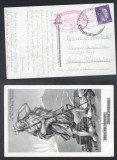 Germany Reich 1943 Postal History Rare Old postcard postal stationery D.482