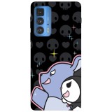 Husa compatibila cu Motorola Moto G51 5G model Prepare for battle, Silicon, TPU, Viceversa, Transparent, Carcasa