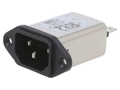 Conector AC C14 6A 250VAC foto