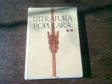 LITERATURA POPULARA - ARTUR GOROVEI