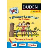 Leseprofi - 3-Minuten-Leser&auml;tsel f&uuml;r Erstleser: Allerbeste Freunde
