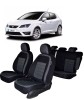 Set Huse scaune dedicate SEAT IBIZA 2017-2018 Premium (BANCHETA FRACTIONATA)
