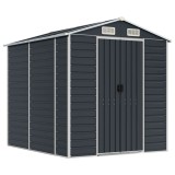 Cumpara ieftin Sopron de gradina, antracit, 191x215x198 cm, otel galvanizat