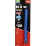 Carlige Legate Preston MCM-B Bayonet Hair Rigs 10cm, Nr.12, 0.19mm, 3.335 kg