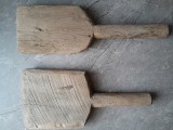 Lot 2 maiuri lemn mai vechi popular traditional Romania artizanal