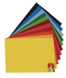 Carton Colorat Daco, 50x65 cm, 240g, Rosu Christmas, 12 Culori, H&acirc;rtie pentru Proiecte Artistice, Afișe