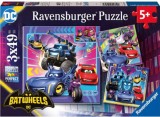 Puzzle 3X49 piese - Batman - Batwheels | Ravensburger