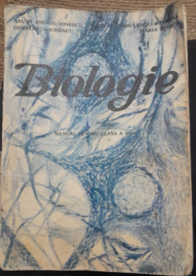 Biologie Manual clasa XI M.Stoica,C.Ionescu, Cerbulescu- Sovarna,1980, T9 foto